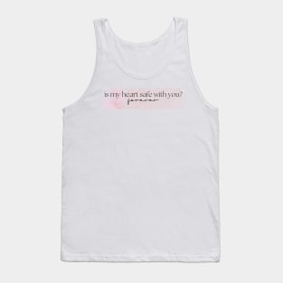 Is my heart safe with you? Forever - first kill - lesbian vampires Tank Top